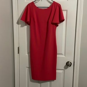 Calvin Klein business or cocktail dress in the perfect shade of PINK!